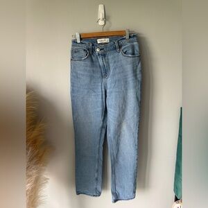 Abercrombie & Fitch Light Blue Straight Leg Women's Jeans